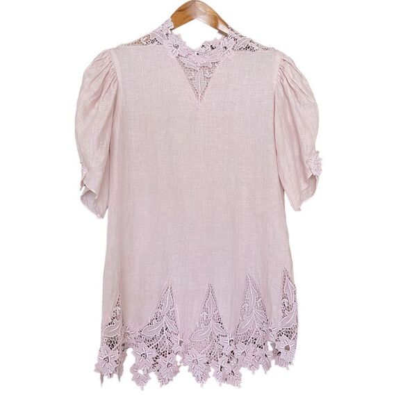 Capriccio by Digna Victorian Linen & Lace Two Piece Dress - Picture 3 of 12